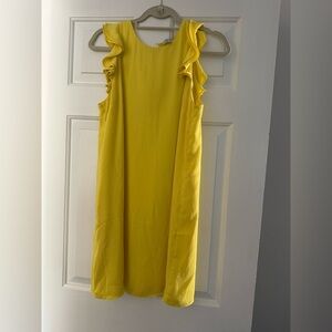 Naked Zebra Yellow Sleeveless Dress